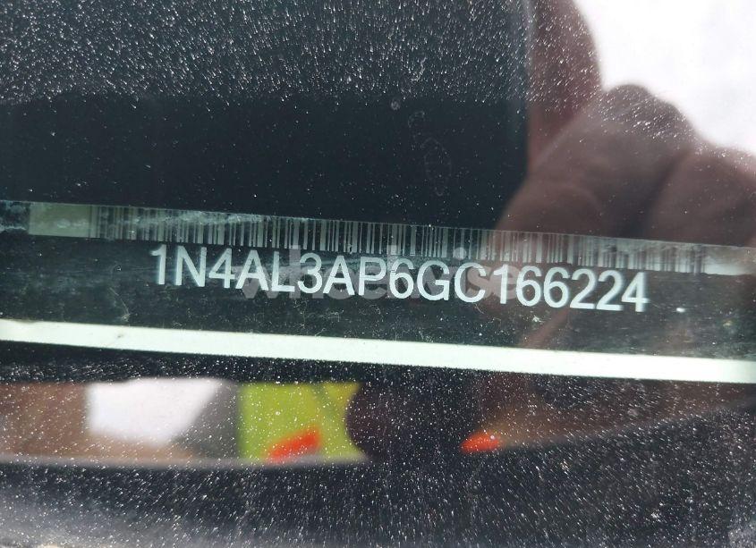 Photo 9 of 2016 Nissan Altima 2.5 SV (VIN 1N4AL3AP6GC166224)