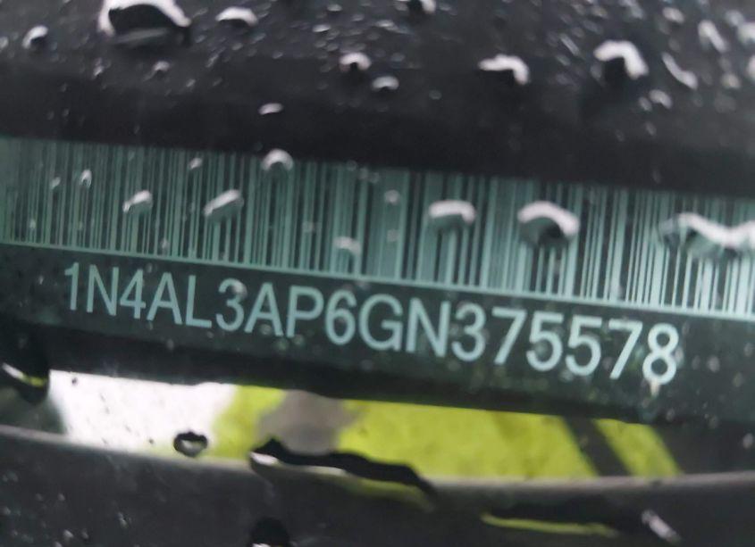 Photo 14 of 2016 Nissan Altima 2.5/2.5 S/2.5 SL/2.5 SR/2.5 SV (VIN 1N4AL3AP6GN375578)