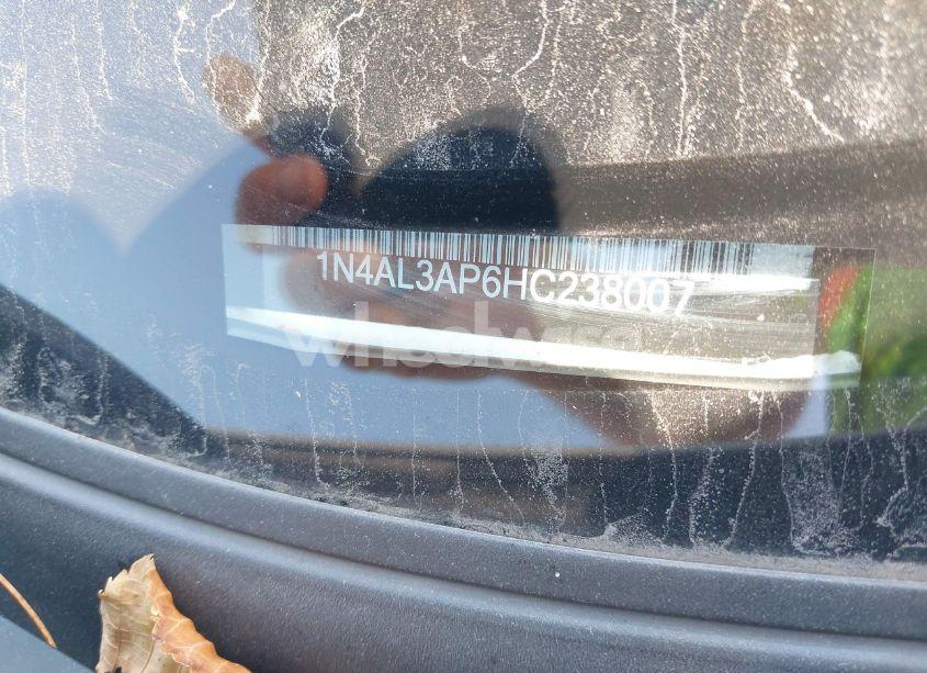 Photo 9 of 2017 Nissan Altima 2.5 S (VIN 1N4AL3AP6HC238007)