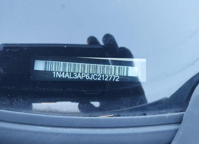 Photo 9 of 2018 Nissan Altima 2.5 S (VIN 1N4AL3AP6JC212772)