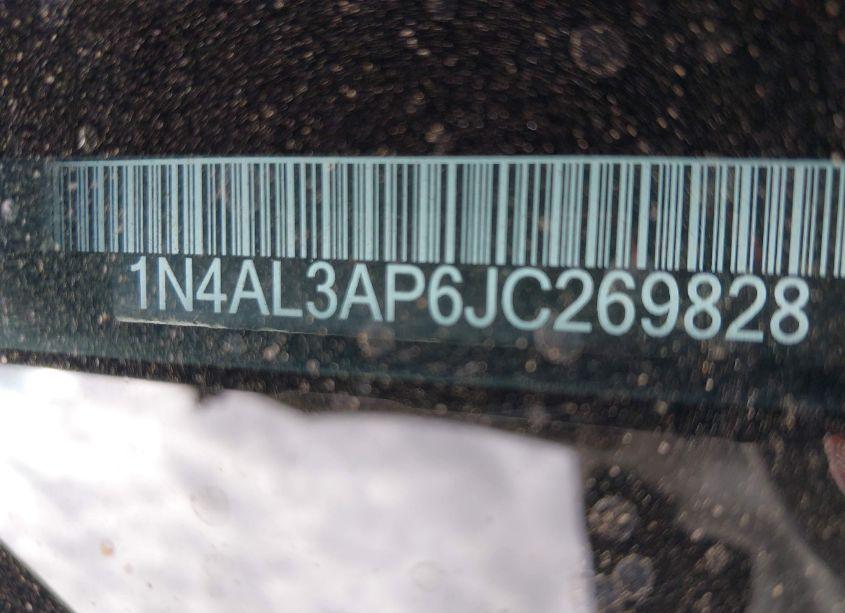 Photo 9 of 2018 Nissan Altima 2.5 SV (VIN 1N4AL3AP6JC269828)