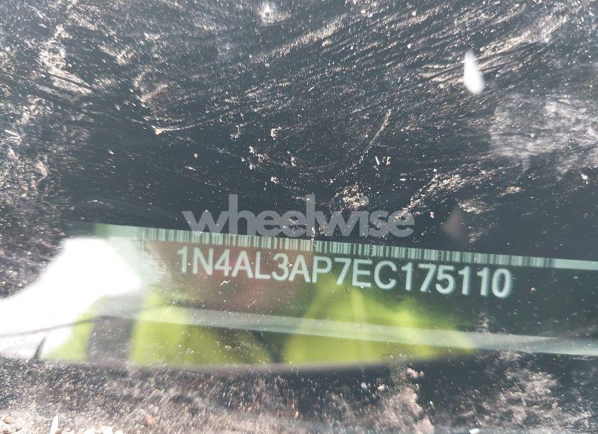 Photo 9 of 2014 Nissan Altima 2.5 S (VIN 1N4AL3AP7EC175110)