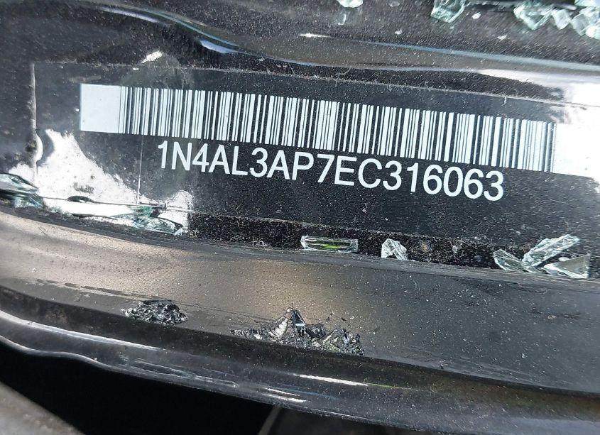 Photo 9 of 2014 Nissan Altima 2.5 S (VIN 1N4AL3AP7EC316063)