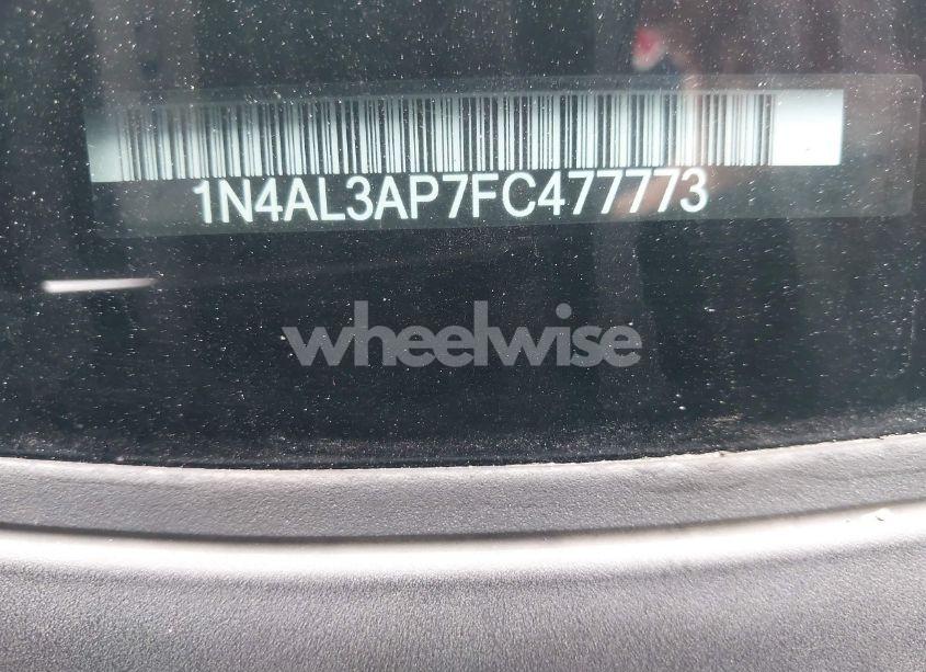 Photo 9 of 2015 Nissan Altima 2.5 SV (VIN 1N4AL3AP7FC477773)