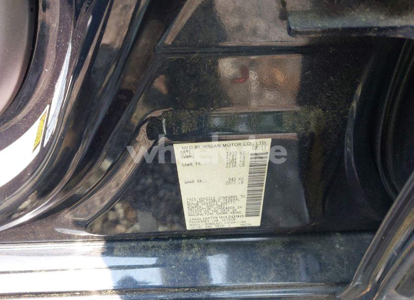 Photo 9 of 2015 Nissan Altima 2.5 S (VIN 1N4AL3AP7FN902090)