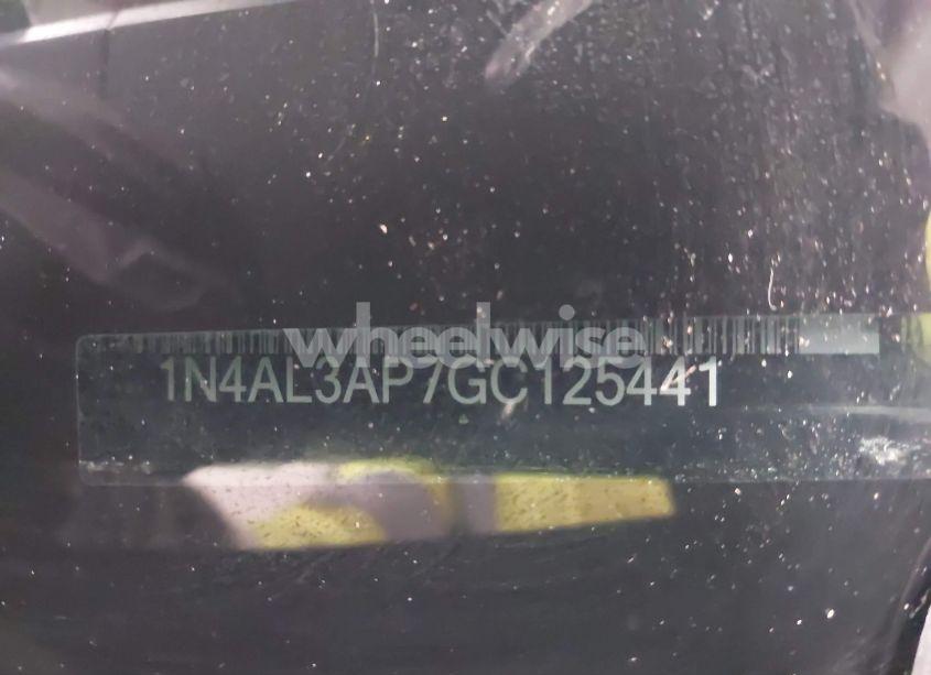 Photo 17 of 2016 Nissan Altima 2.5 S (VIN 1N4AL3AP7GC125441)