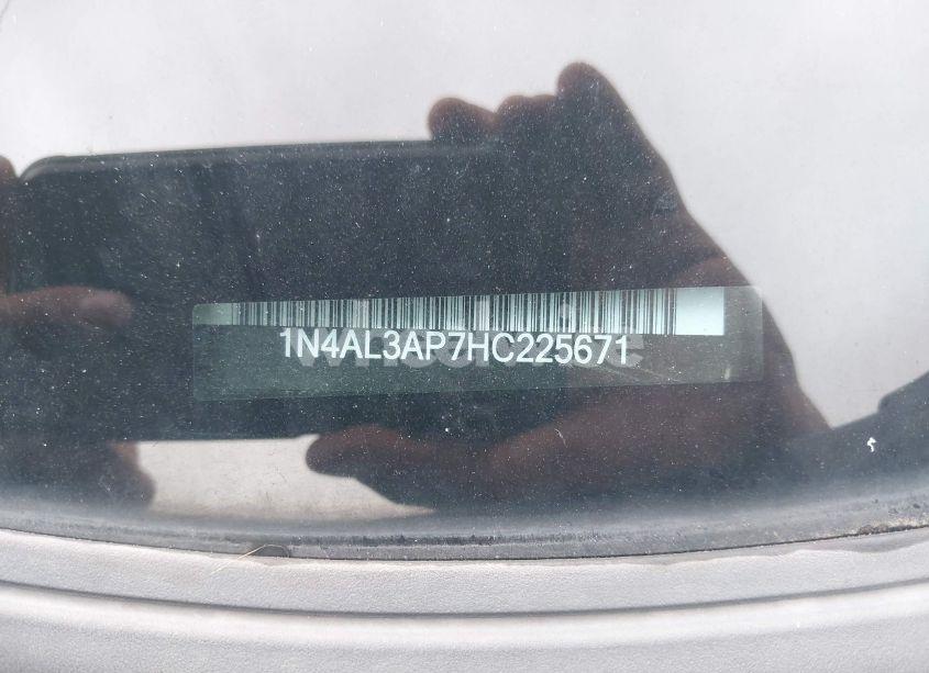 Photo 9 of 2017 Nissan Altima 2.5 SV (VIN 1N4AL3AP7HC225671)