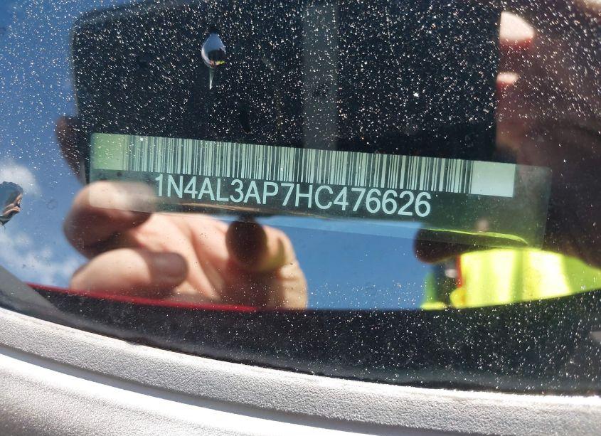 Photo 9 of 2017 Nissan Altima 2.5 SR (VIN 1N4AL3AP7HC476626)