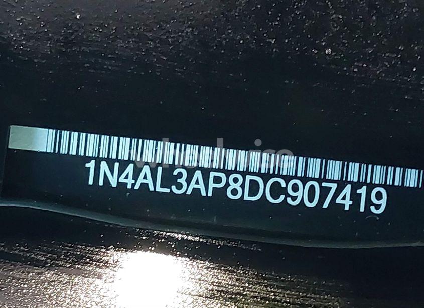 Photo 9 of 2013 Nissan Altima 2.5 SV (VIN 1N4AL3AP8DC907419)