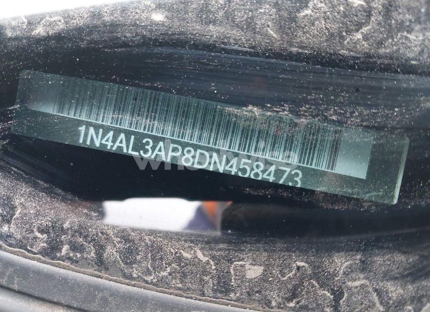 Photo 9 of 2013 Nissan Altima 2.5 SV (VIN 1N4AL3AP8DN458473)