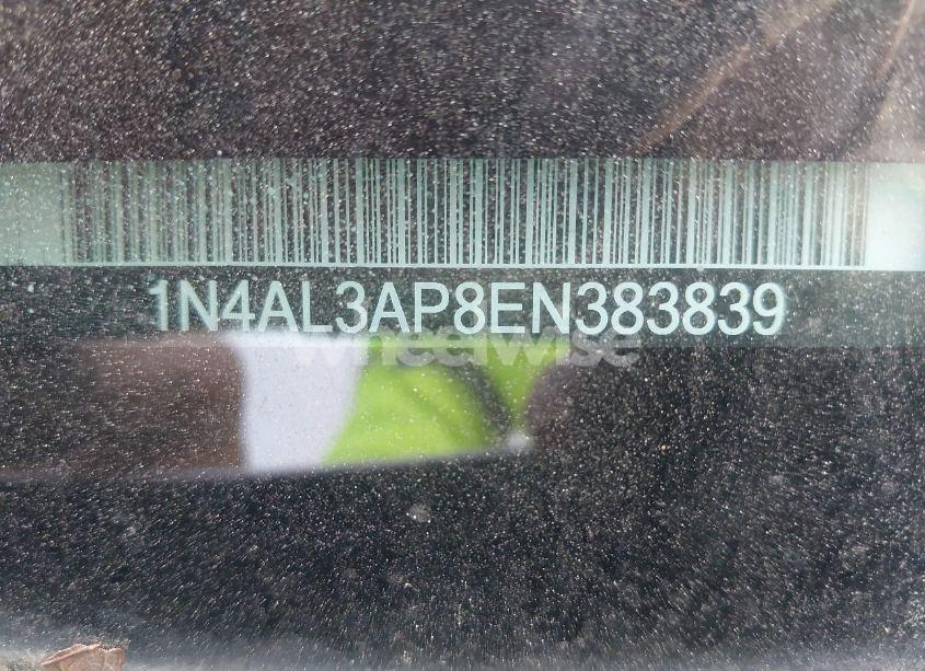 Photo 9 of 2014 Nissan Altima 2.5 S (VIN 1N4AL3AP8EN383839)