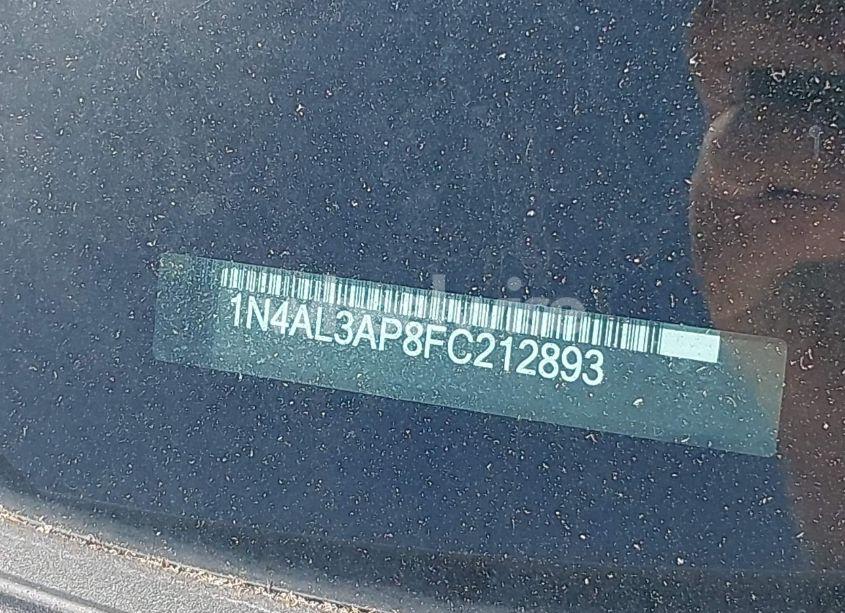 Photo 17 of 2015 Nissan Altima 2.5 S (VIN 1N4AL3AP8FC212893)