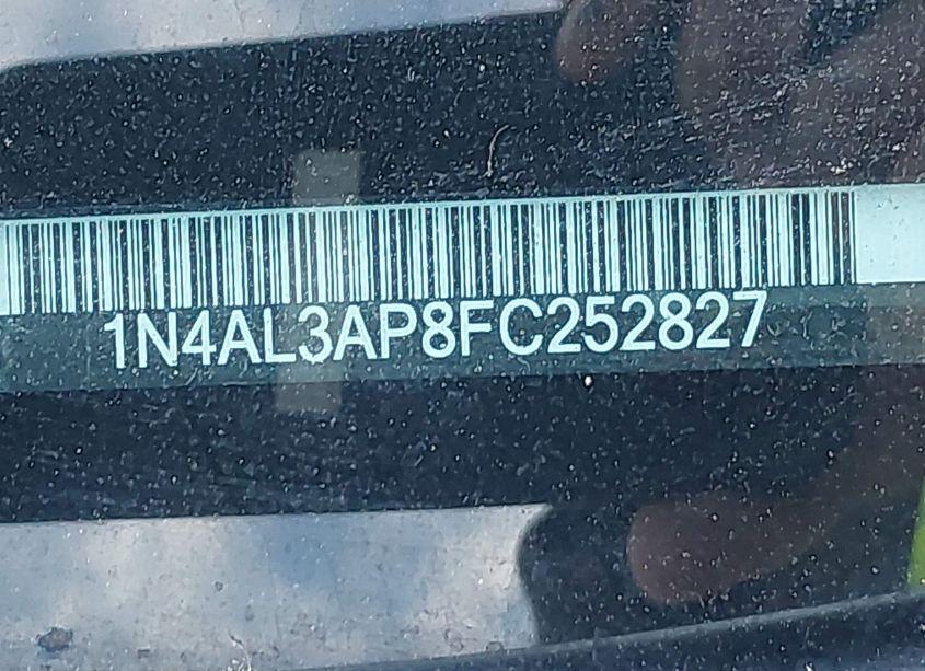 Photo 9 of 2015 Nissan Altima 2.5/2.5 S/2.5 SL/2.5 SV (VIN 1N4AL3AP8FC252827)