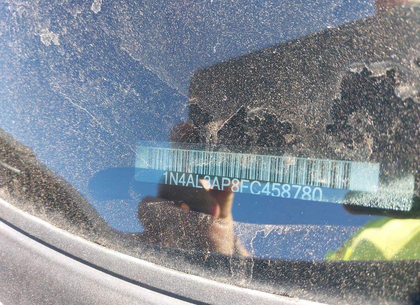 Photo 9 of 2015 Nissan Altima 2.5/2.5 S/2.5 SL/2.5 SV (VIN 1N4AL3AP8FC458780)