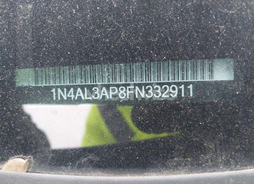 Photo 9 of 2015 Nissan Altima 2.5/2.5 S/2.5 SL/2.5 SV (VIN 1N4AL3AP8FN332911)