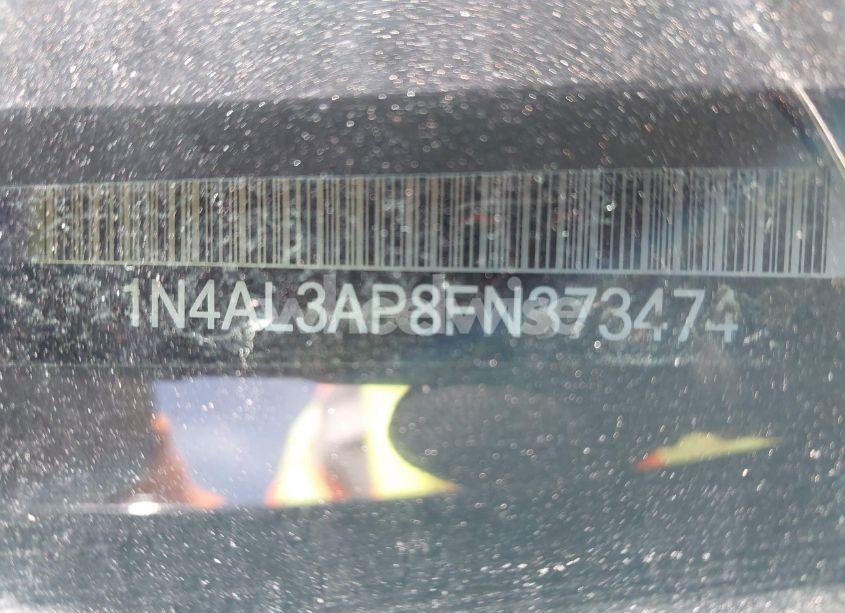 Photo 9 of 2015 Nissan Altima 2.5 S (VIN 1N4AL3AP8FN373474)