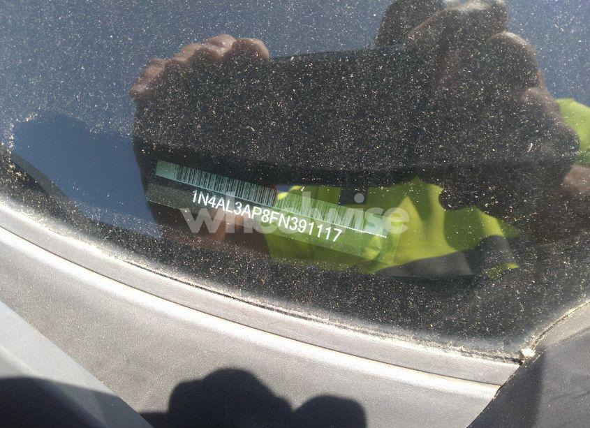 Photo 9 of 2015 Nissan Altima 2.5 SL (VIN 1N4AL3AP8FN391117)