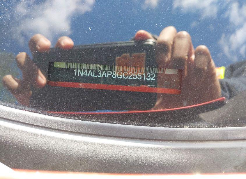 Photo 9 of 2016 Nissan Altima 2.5/2.5 S/2.5 SL/2.5 SR/2.5 SV (VIN 1N4AL3AP8GC255132)