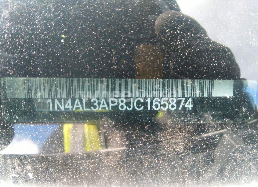 Photo 9 of 2018 Nissan Altima 2.5 SL (VIN 1N4AL3AP8JC165874)