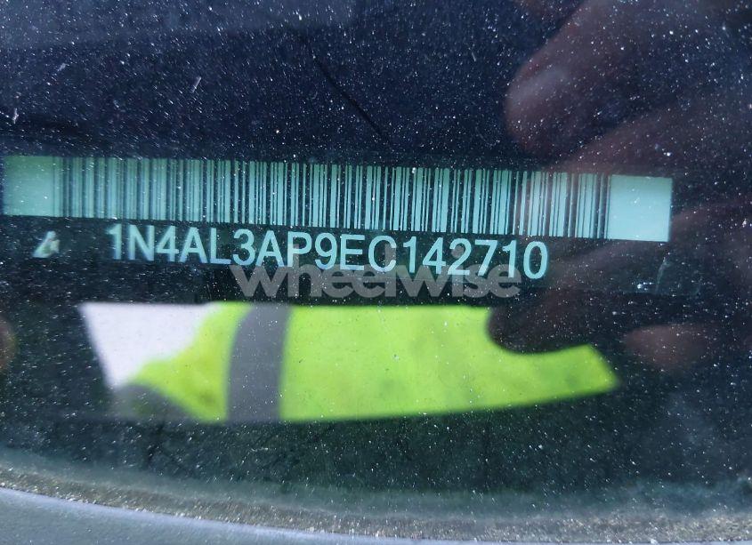 Photo 9 of 2014 Nissan Altima 2.5 S (VIN 1N4AL3AP9EC142710)