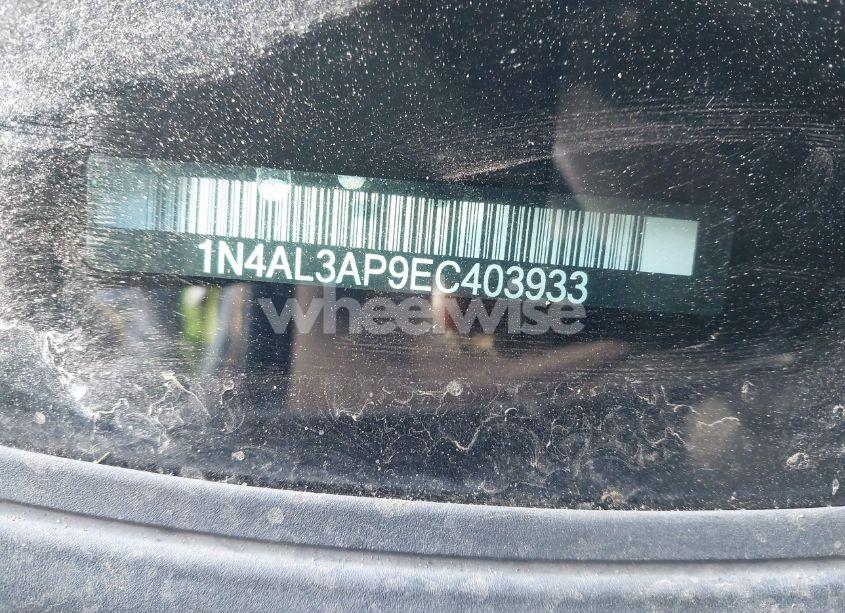 Photo 12 of 2014 Nissan Altima 2.5/2.5 S/2.5 SL/2.5 SV (VIN 1N4AL3AP9EC403933)