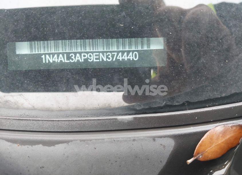 Photo 9 of 2014 Nissan Altima 2.5 S (VIN 1N4AL3AP9EN374440)