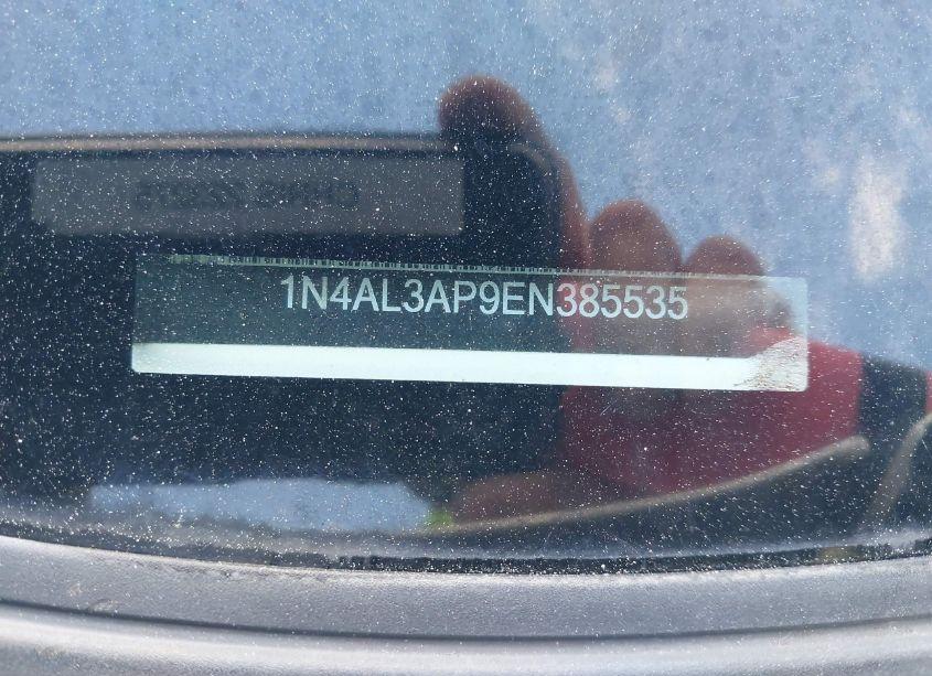 Photo 9 of 2014 Nissan Altima 2.5 S (VIN 1N4AL3AP9EN385535)