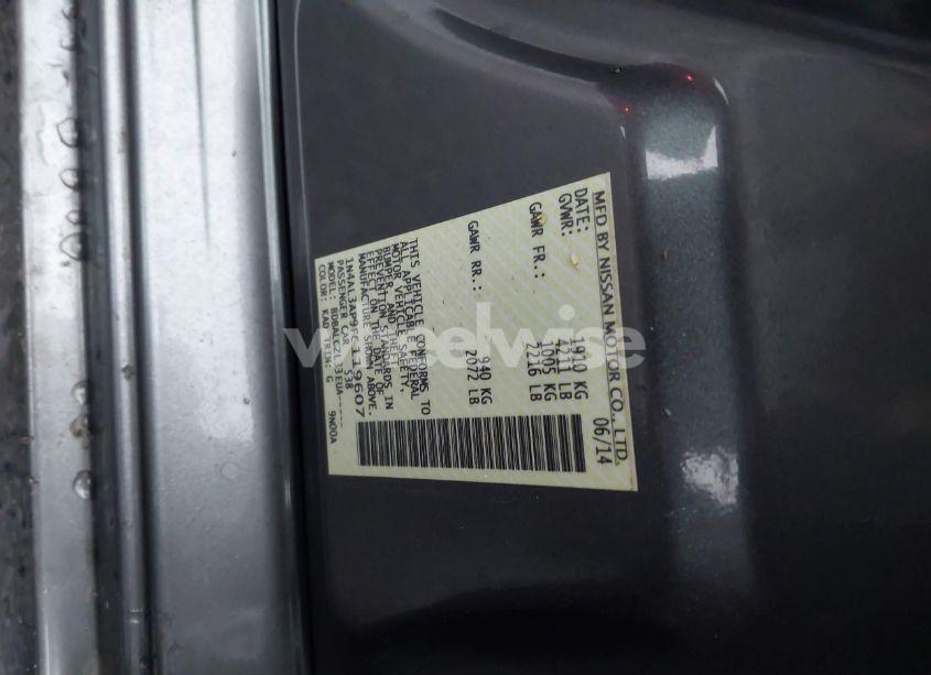 Photo 9 of 2015 Nissan Altima 2.5/2.5 S/2.5 SL/2.5 SV (VIN 1N4AL3AP9FC119607)