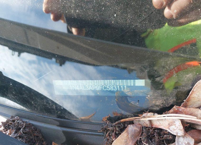 Photo 9 of 2015 Nissan Altima 2.5 S (VIN 1N4AL3AP9FC583111)