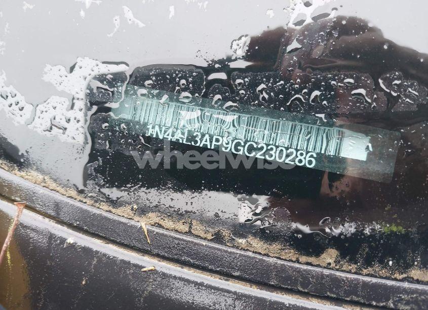 Photo 11 of 2016 Nissan Altima 2.5/2.5 S/2.5 SL/2.5 SR/2.5 SV (VIN 1N4AL3AP9GC230286)