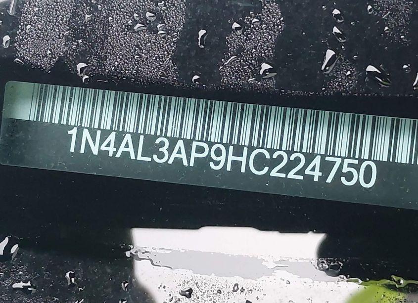 Photo 9 of 2017 Nissan Altima 2.5 S (VIN 1N4AL3AP9HC224750)