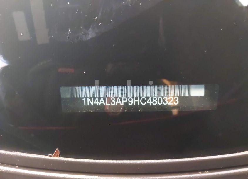Photo 9 of 2017 Nissan Altima 2.5 SR (VIN 1N4AL3AP9HC480323)