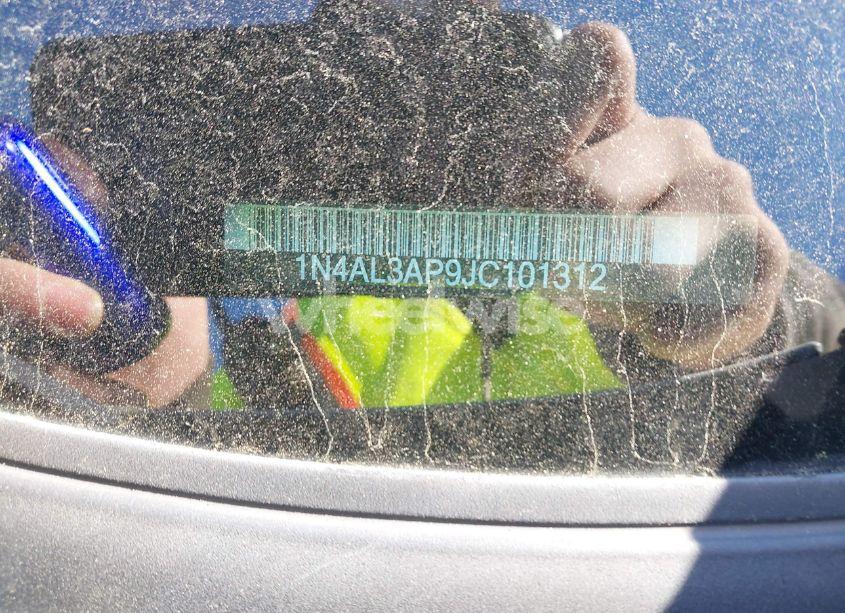 Photo 9 of 2018 Nissan Altima 2.5 SR (VIN 1N4AL3AP9JC101312)