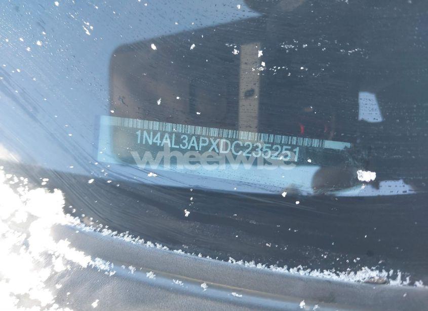 Photo 9 of 2013 Nissan Altima 2.5 SV (VIN 1N4AL3APXDC235251)