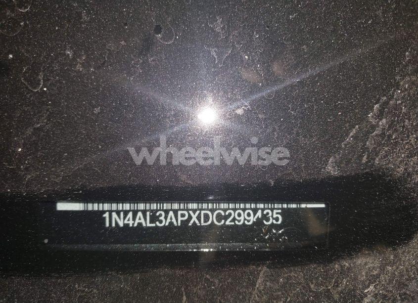 Photo 9 of 2013 Nissan Altima 2.5 SV (VIN 1N4AL3APXDC299435)