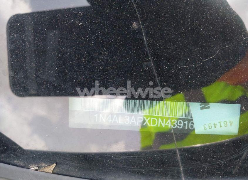 Photo 9 of 2013 Nissan Altima 2.5 S (VIN 1N4AL3APXDN439164)