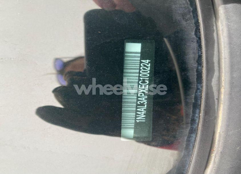 Photo 9 of 2014 Nissan Altima 2.5 S (VIN 1N4AL3APXEC100224)