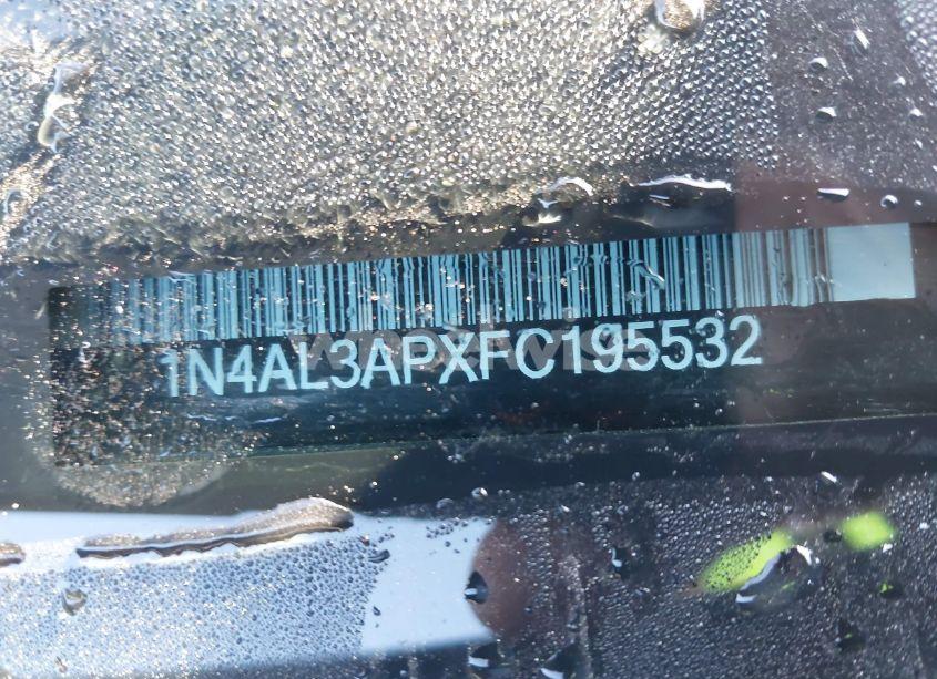 Photo 9 of 2015 Nissan Altima 2.5 SV (VIN 1N4AL3APXFC195532)