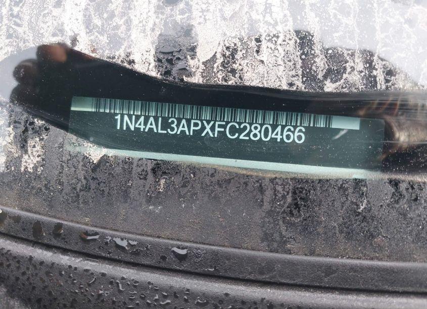 Photo 9 of 2015 Nissan Altima 2.5 S (VIN 1N4AL3APXFC280466)