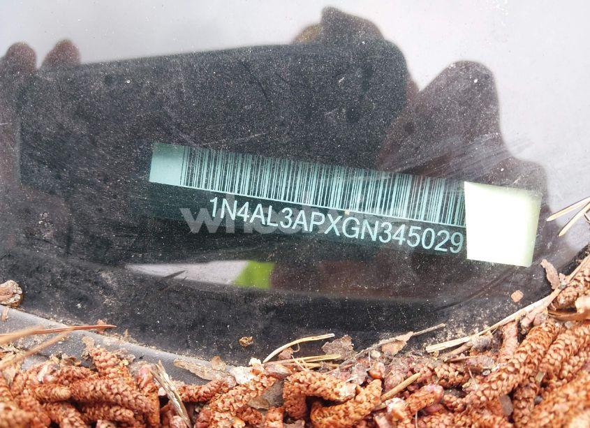 Photo 9 of 2016 Nissan Altima 2.5/2.5 S/2.5 SL/2.5 SR/2.5 SV (VIN 1N4AL3APXGN345029)