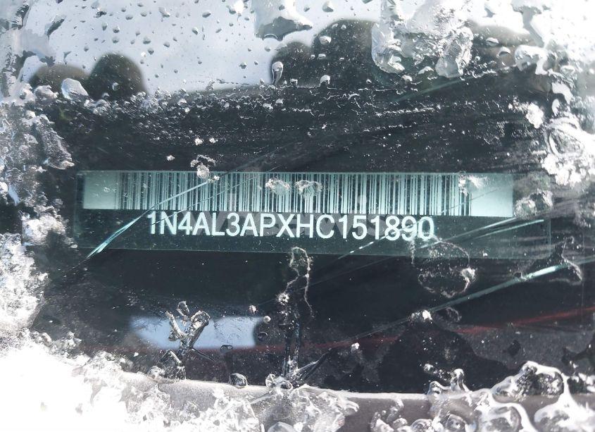 Photo 9 of 2017 Nissan Altima 2.5 S (VIN 1N4AL3APXHC151890)