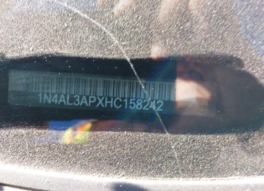 Photo 9 of 2017 Nissan Altima 2.5 SV (VIN 1N4AL3APXHC158242)