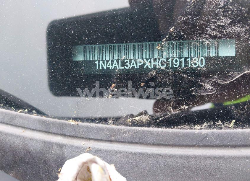 Photo 9 of 2017 Nissan Altima 2.5 S (VIN 1N4AL3APXHC191130)