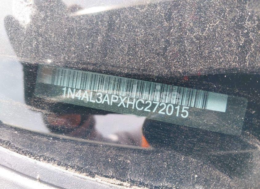 Photo 9 of 2017 Nissan Altima 2.5 SR (VIN 1N4AL3APXHC272015)