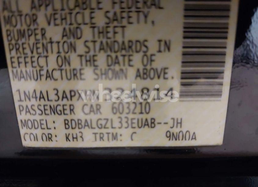 Photo 9 of 2017 Nissan Altima 2.5 S (VIN 1N4AL3APXHN324814)