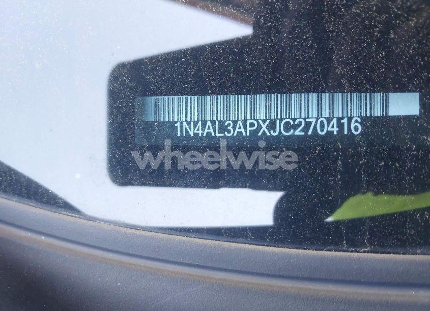 Photo 9 of 2018 Nissan Altima 2.5 S (VIN 1N4AL3APXJC270416)