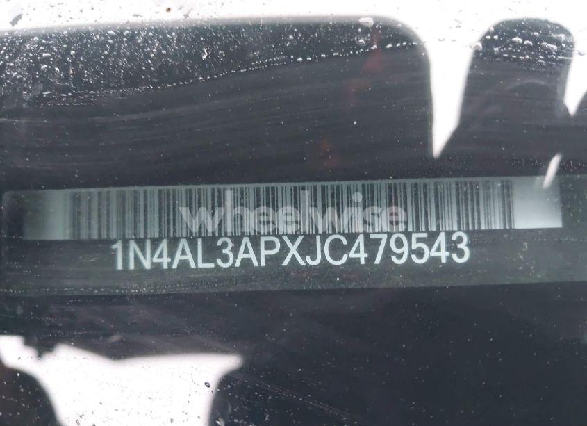 Photo 9 of 2018 Nissan Altima 2.5 S (VIN 1N4AL3APXJC479543)