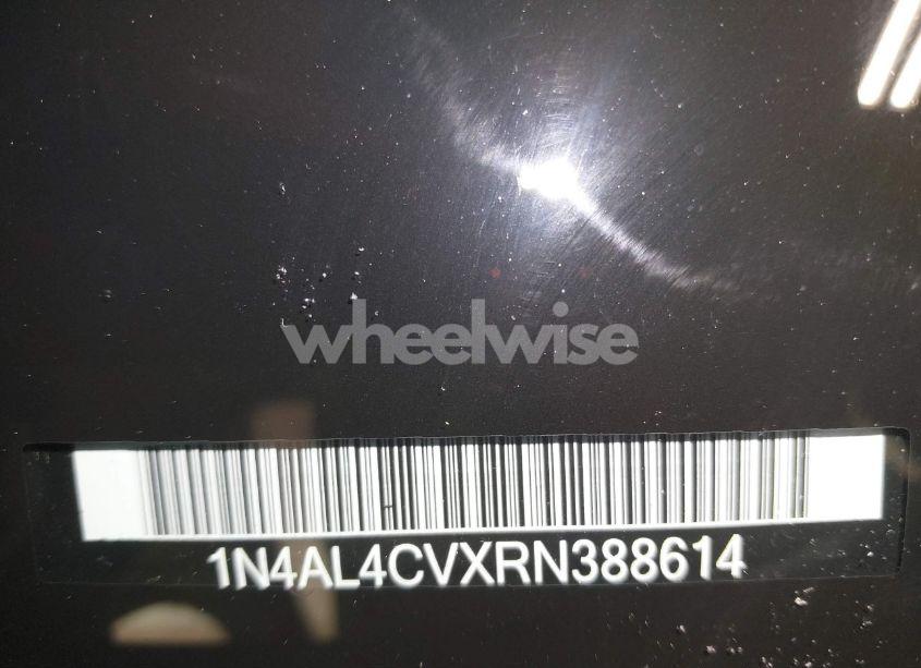 Photo 17 of 2024 Nissan Altima 2.0 SR (VIN 1N4AL4CVXRN388614)