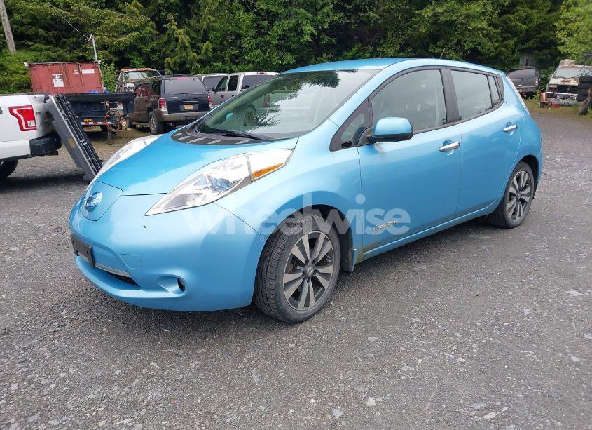 Photo 2 of 2015 Nissan Leaf SL (VIN 1N4AZ0CP3FC313933)