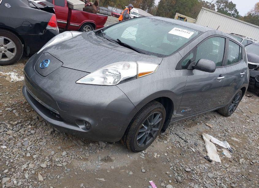 Photo 2 of 2015 Nissan Leaf S (VIN 1N4AZ0CP3FC332885)